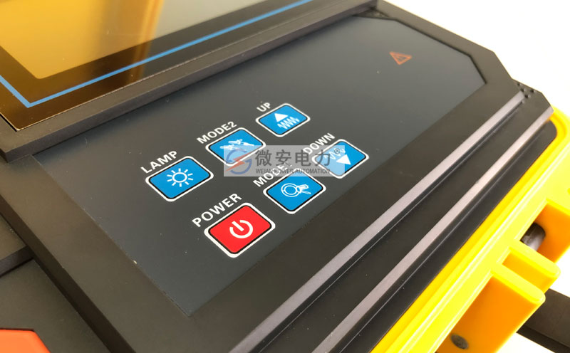 帶電電纜識別儀測試按鍵