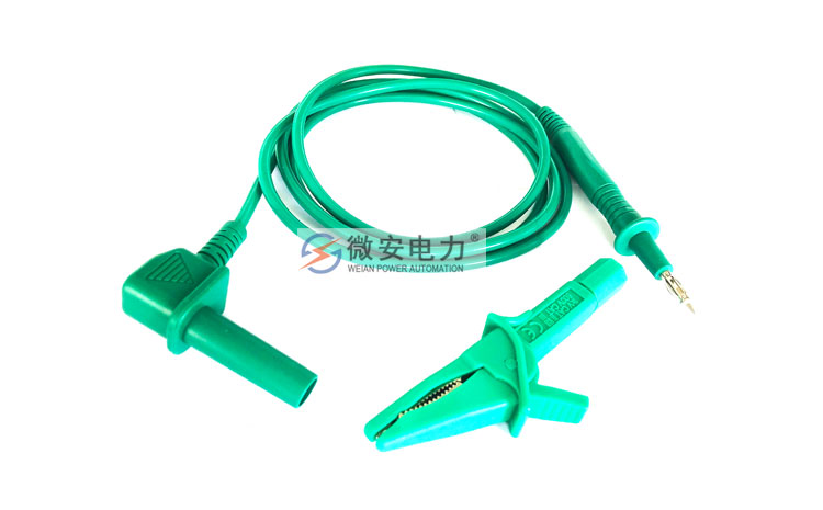 2500V數(shù)字絕緣電阻表測(cè)試線（綠色）