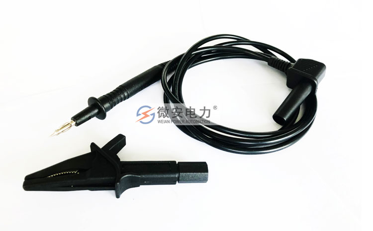 2500V數(shù)字絕緣電阻表測(cè)試線（黑色）