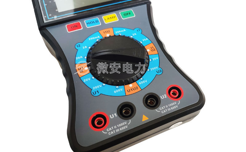 雙鉗數(shù)字相位伏安表按鍵細節(jié)