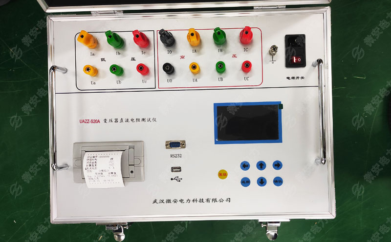 三通道直流電阻測試儀正面